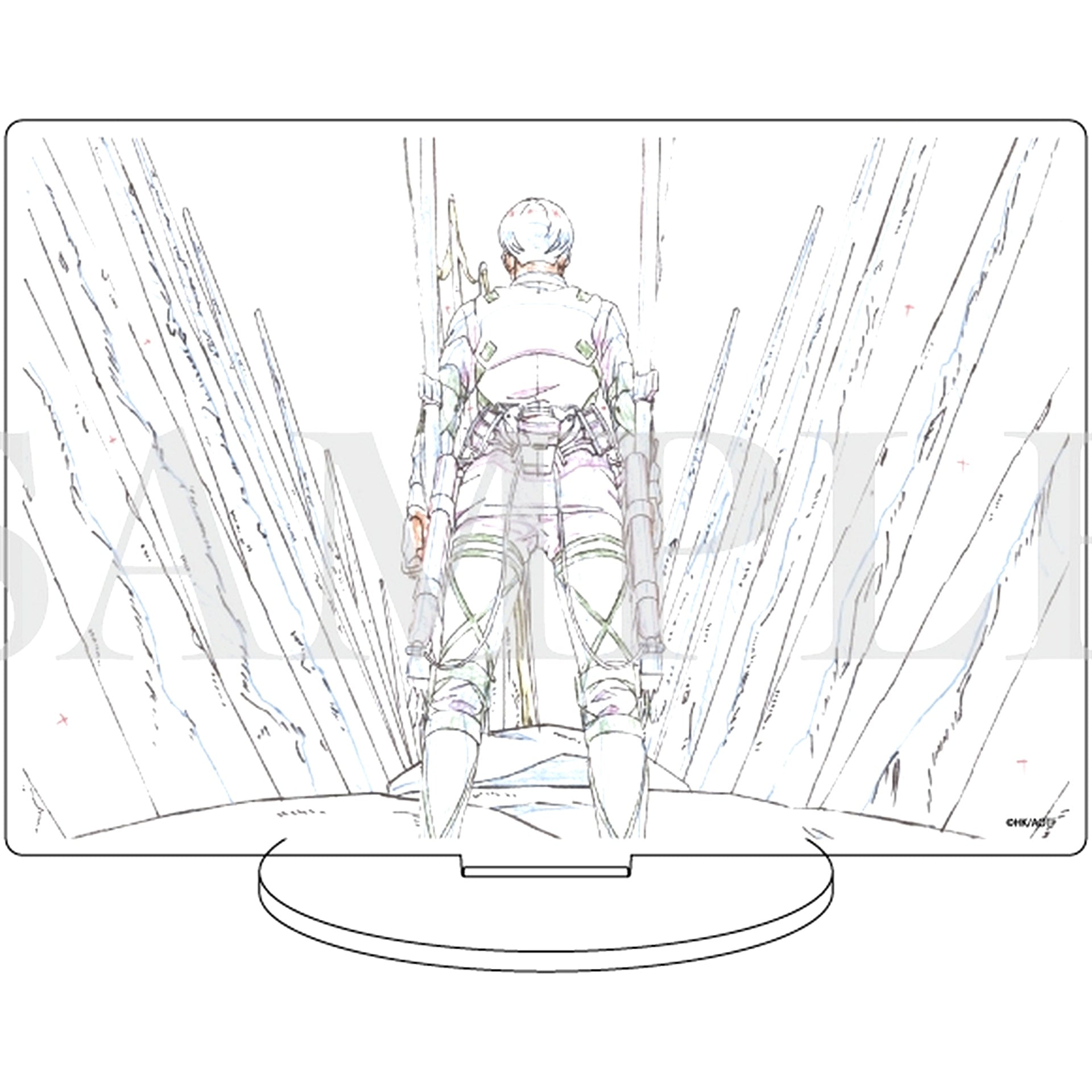 15 Armin Arlert Original Art Illustration Acrylic Stand Attack on Titan The Final Season [USED]