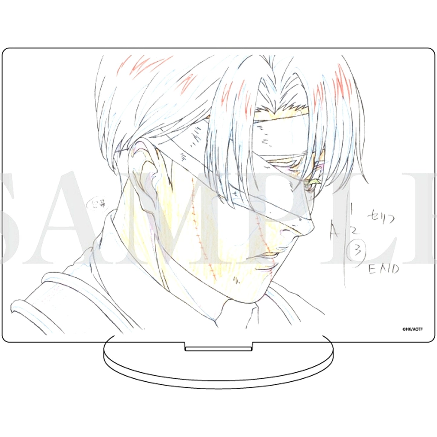 16 Levi Ackerman Original Illustration Attack on Titan The Final Season Acrylic Stand [USED]