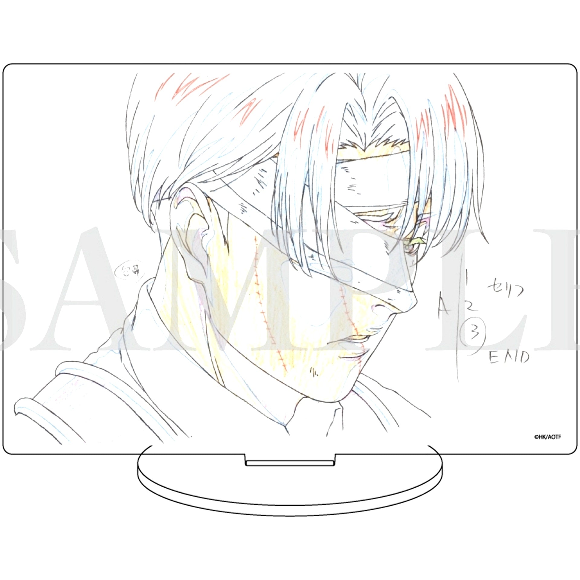 16 Levi Ackerman Original Illustration Attack on Titan The Final Season Acrylic Stand [USED]