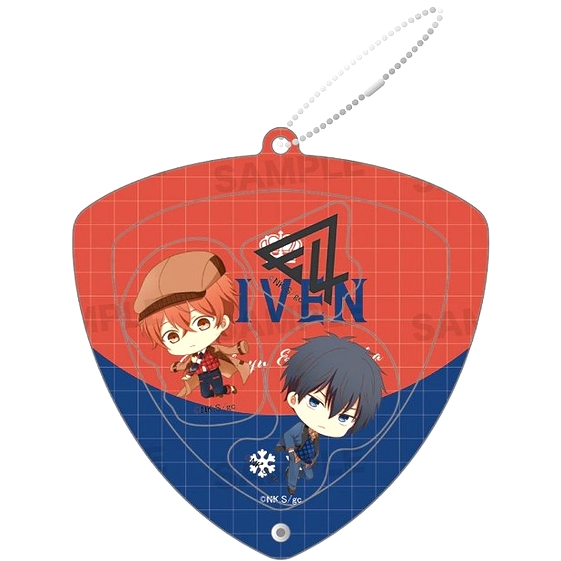 Mafuyu Sato & Ritsuka Uenoyama Movie Given Hiiragi mix Shaka Shaka Acrylic Keychain Charahoppin [USED]