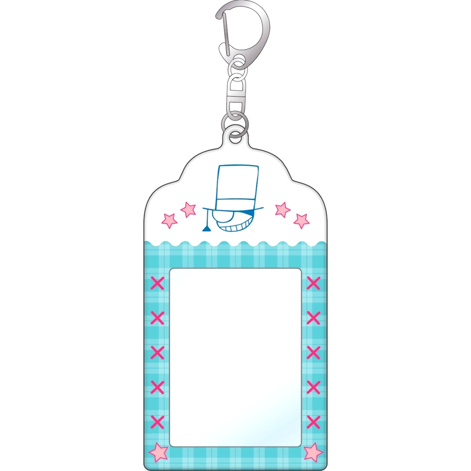 Kaito Kid Detective Conan Card Case Keychain [USED]