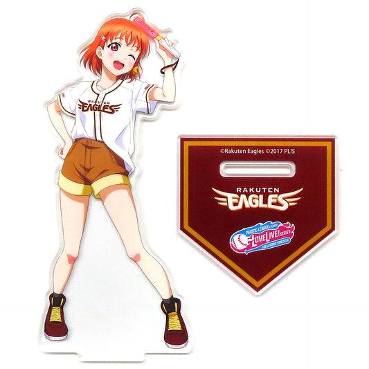 Chika Takami Love Live! Series x Pacific League 6 Teams 2024 Aqours x Tohoku Rakuten Golden Eagles Acrylic Stand [USED]