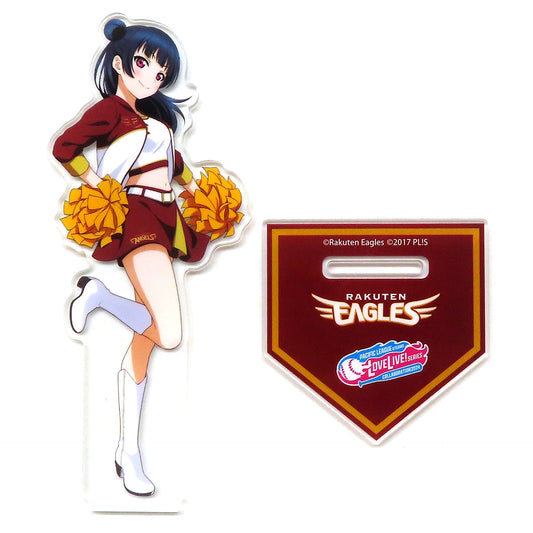 Yoshiko Tsushima Acrylic Stand Love Live! Series x Pacific League 6 Teams 2024 Aqours x Tohoku Rakuten Golden Eagles [USED]