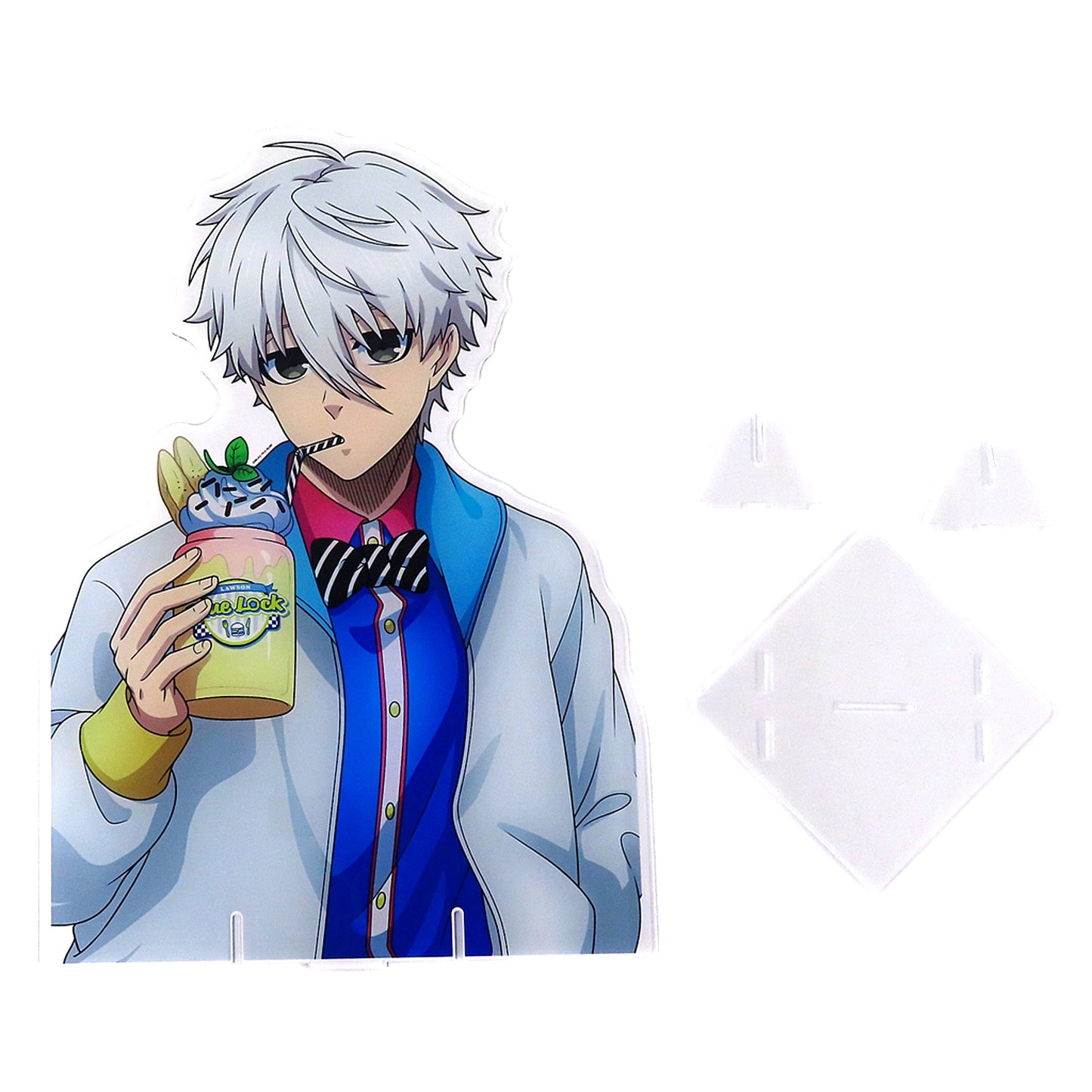 Seishiro Nagi Extra Large Bust Up Acrylic Stand Blue Lock The Movie -Episode Nagi- x Lawson [USED]