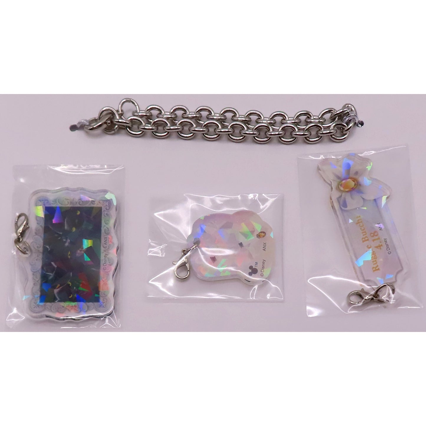 Ruggie Bucchi Disney Twisted Wonderland Chain Hologram Acrylic Charm Ruggie Birthday Commemoration Goods [USED]