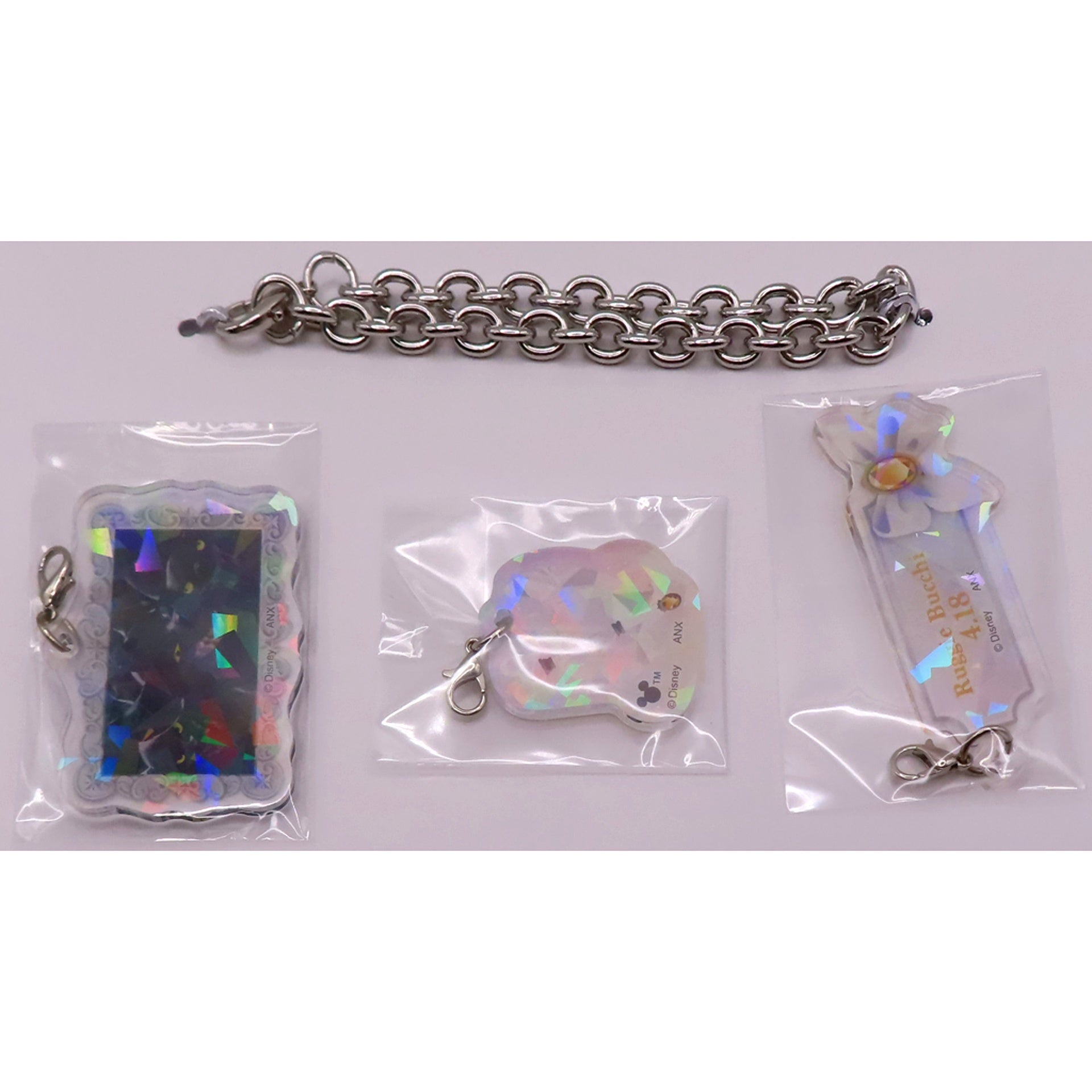 Ruggie Bucchi Disney Twisted Wonderland Chain Hologram Acrylic Charm Ruggie Birthday Commemoration Goods [USED]