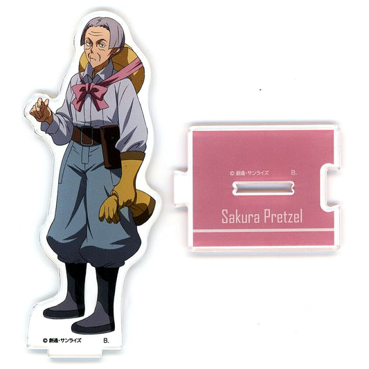 Sakura Pretzel Connecting Acrylic Stand Mobile Suit Gundam Iron-Blooded Orphans [USED]