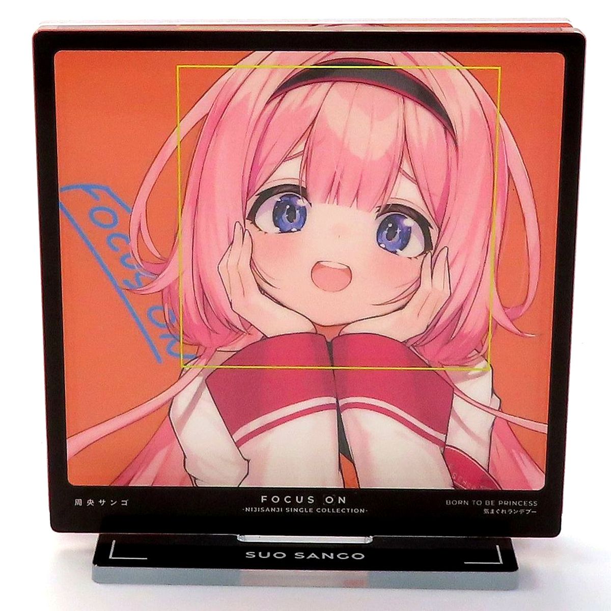Suo Sango 2-Layer Acrylic Stand Virtual YouTuber Nijisanji FOCUS ON [USED]