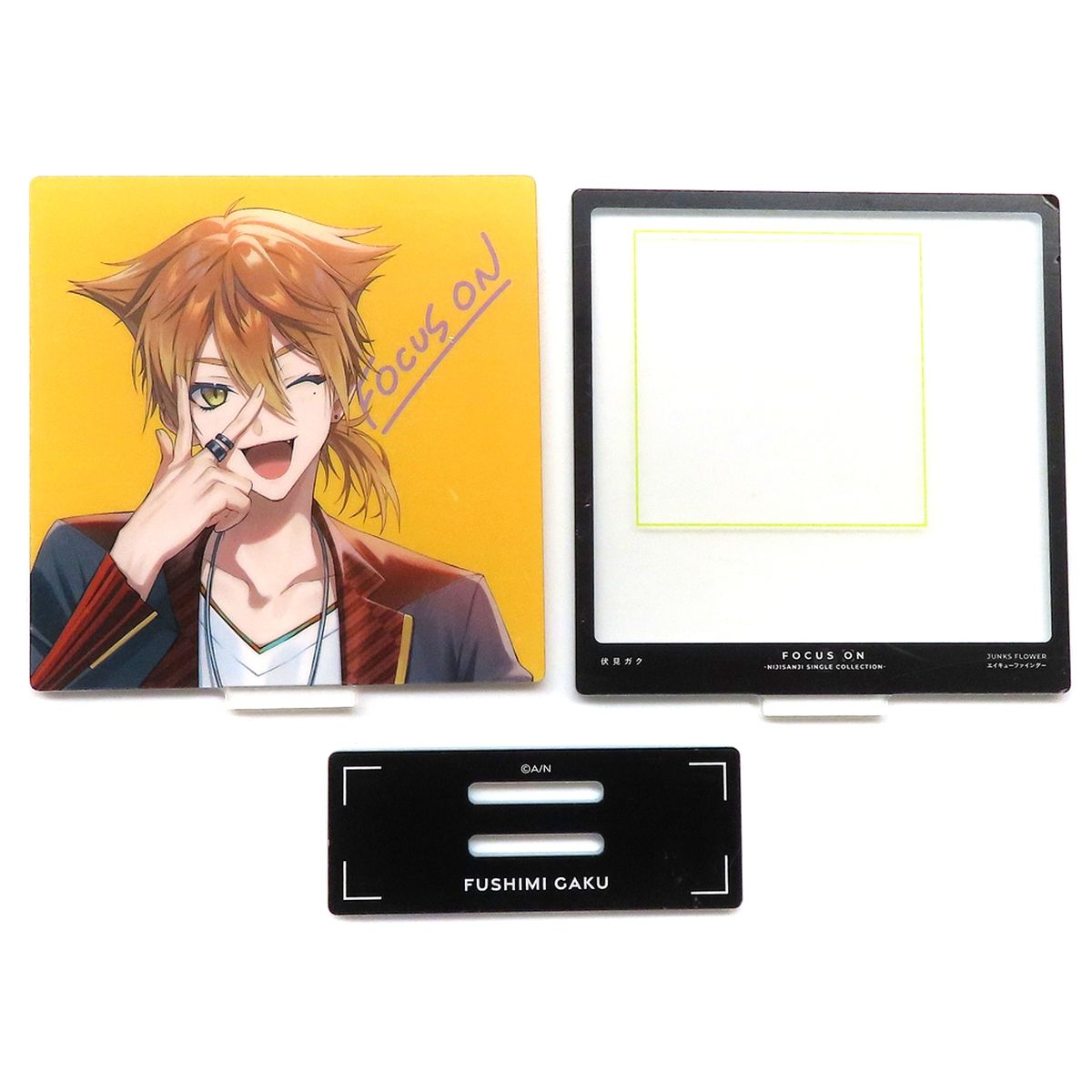 Fushimi Gaku 2-Layer Acrylic Stand Virtual YouTuber Nijisanji FOCUS ON [USED]