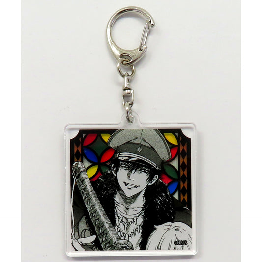 Yuji Okuaki D-6 Prize Acrylic Keychain Iwamoto-senpai no Suisen DMM Scratch [USED]