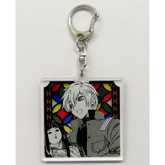 Kon Awai D-8 Prize Acrylic Keychain Iwamoto-senpai no Suisen DMM Scratch [USED]