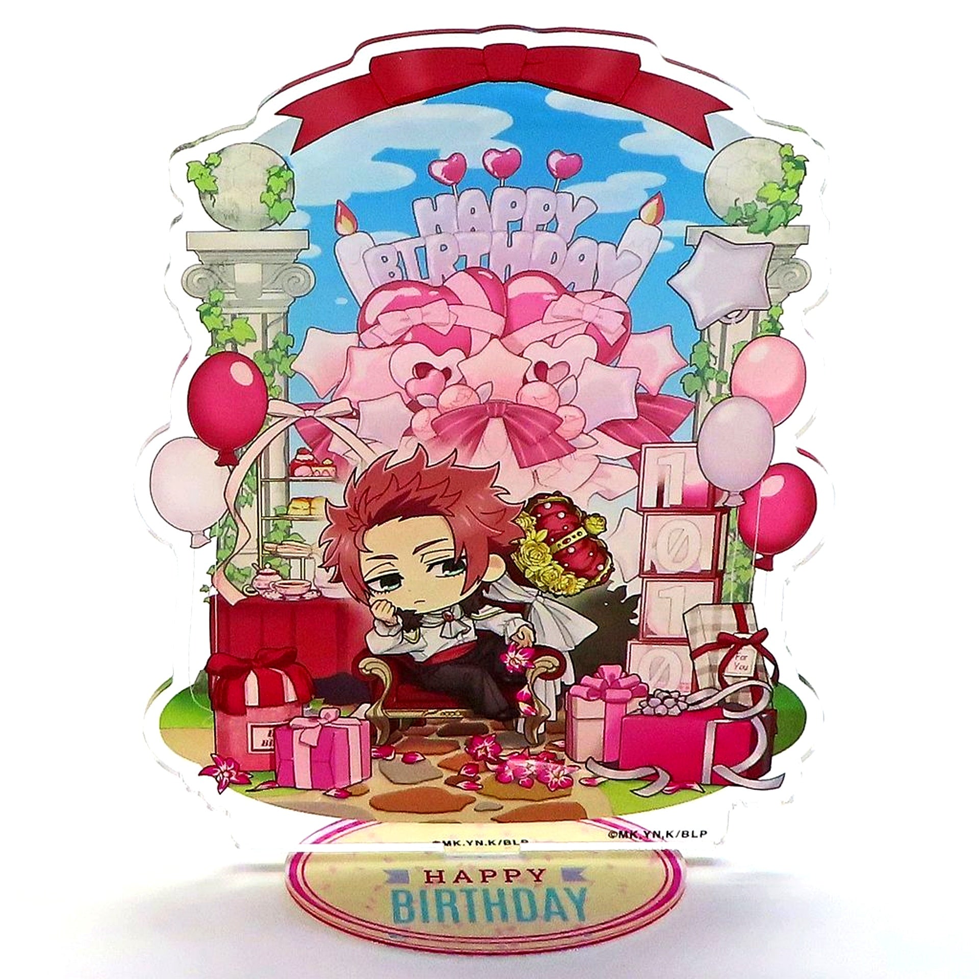 Sae Itoshi Birthday Acrylic Stand Blue Lock x CHARACHA [USED]