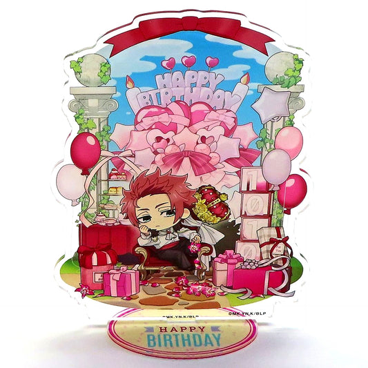 Sae Itoshi Birthday Acrylic Stand Blue Lock x CHARACHA [USED]