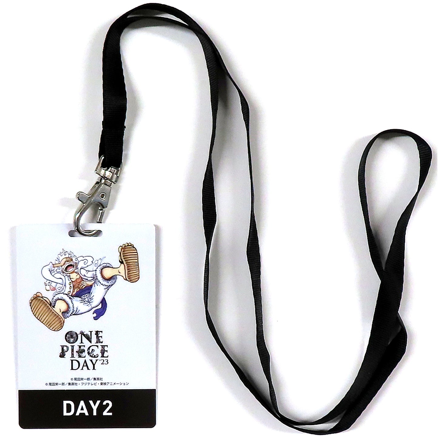 Monkey D. Luffy Gear 5 One Piece DAY 23 Neck Strap Visitor Bonus DAY 2 [USED]