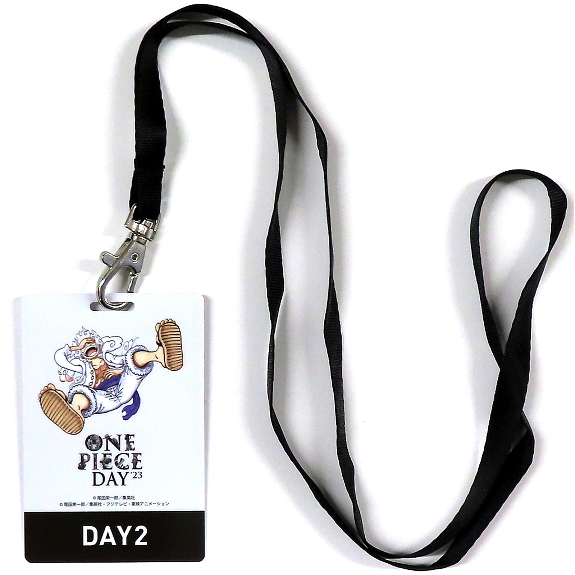 Monkey D. Luffy Gear 5 One Piece DAY 23 Neck Strap Visitor Bonus DAY 2 [USED]