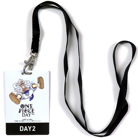 Monkey D. Luffy Gear 5 One Piece DAY 23 Neck Strap Visitor Bonus DAY 2 [USED]
