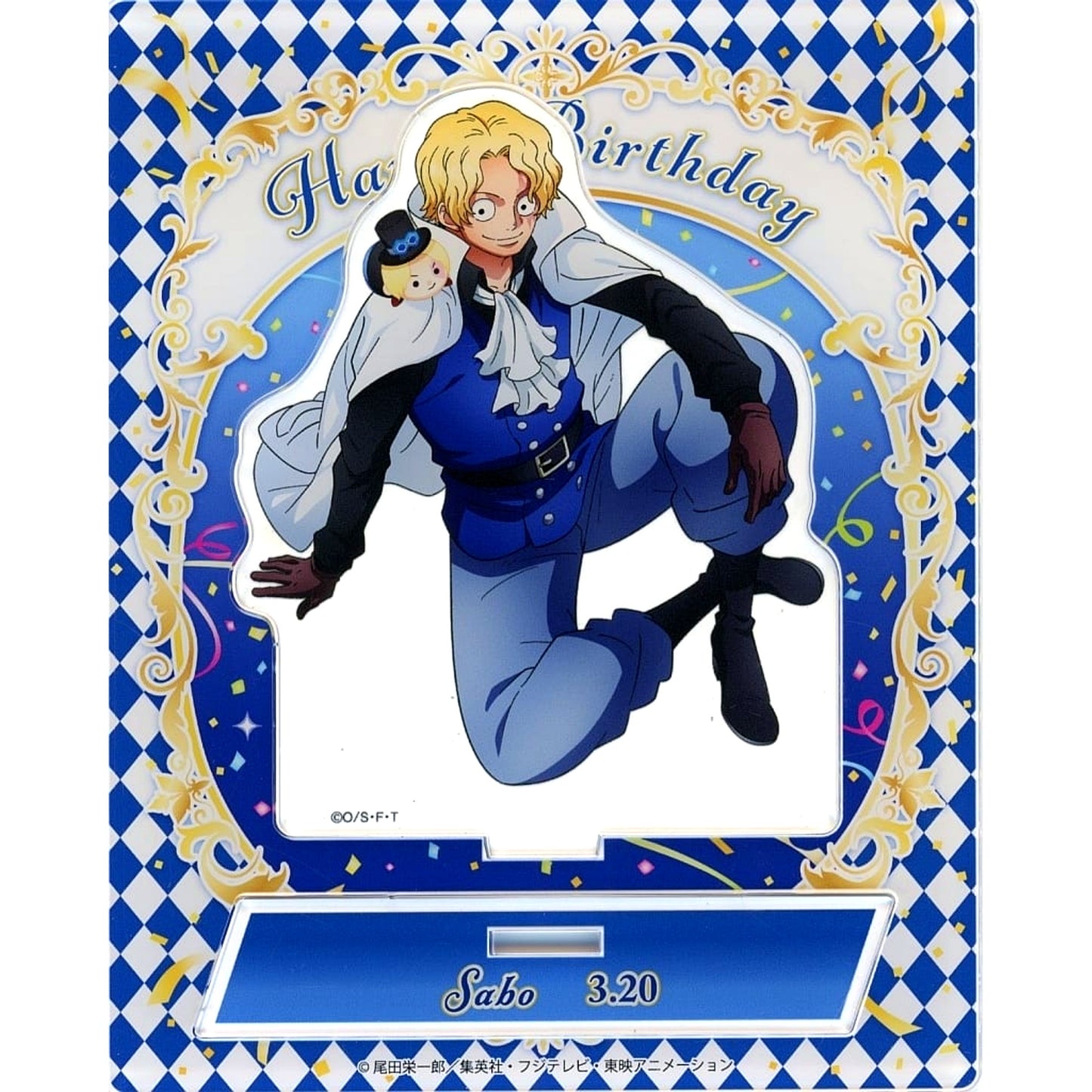 Sabo One Piece Mar 20 Birthday Acrylic Stand 2024 [USED]