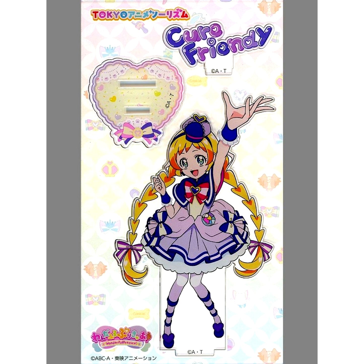 Cure Friendy Framed Acrylic Stand Wonderful Precure! Precure Pretty Store Branch in TOKYO Anime Tourism Limited [USED]