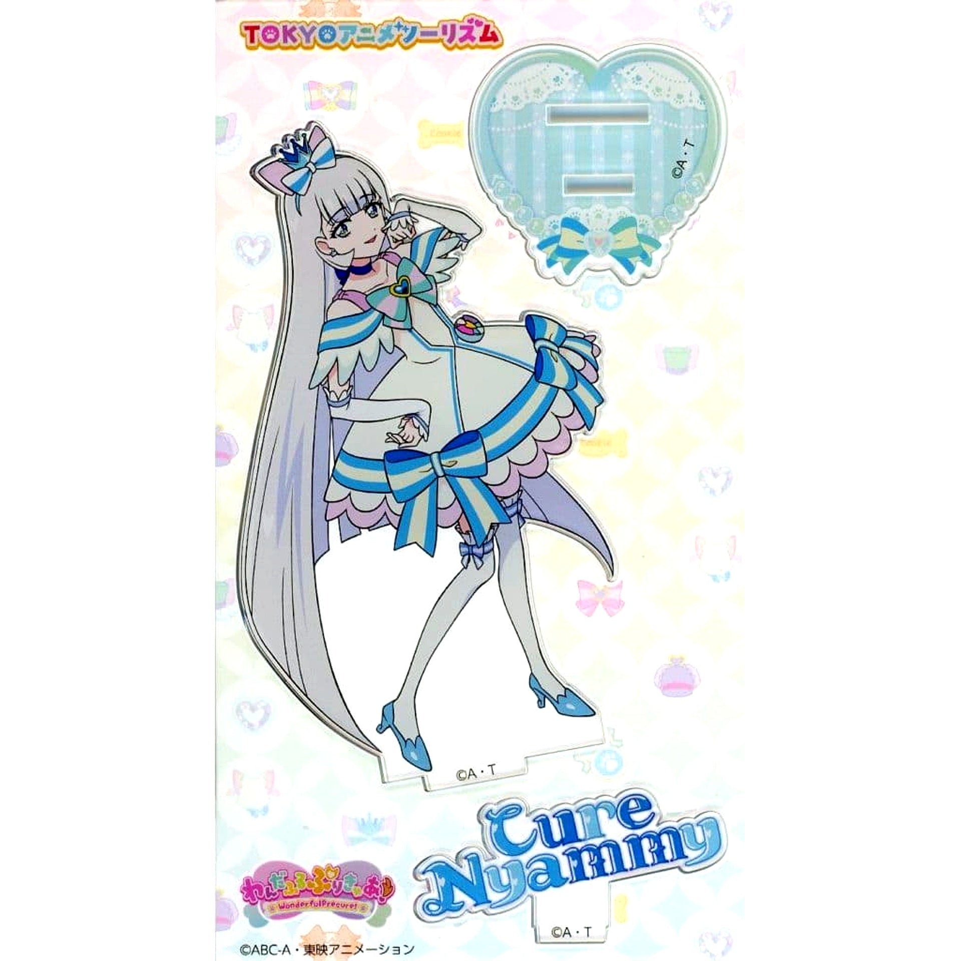 Cure Nyammy Wonderful Precure! Framed Acrylic Stand Pretty Store Pop-Up Shop TOKYO Anime Tourism Limited [USED]