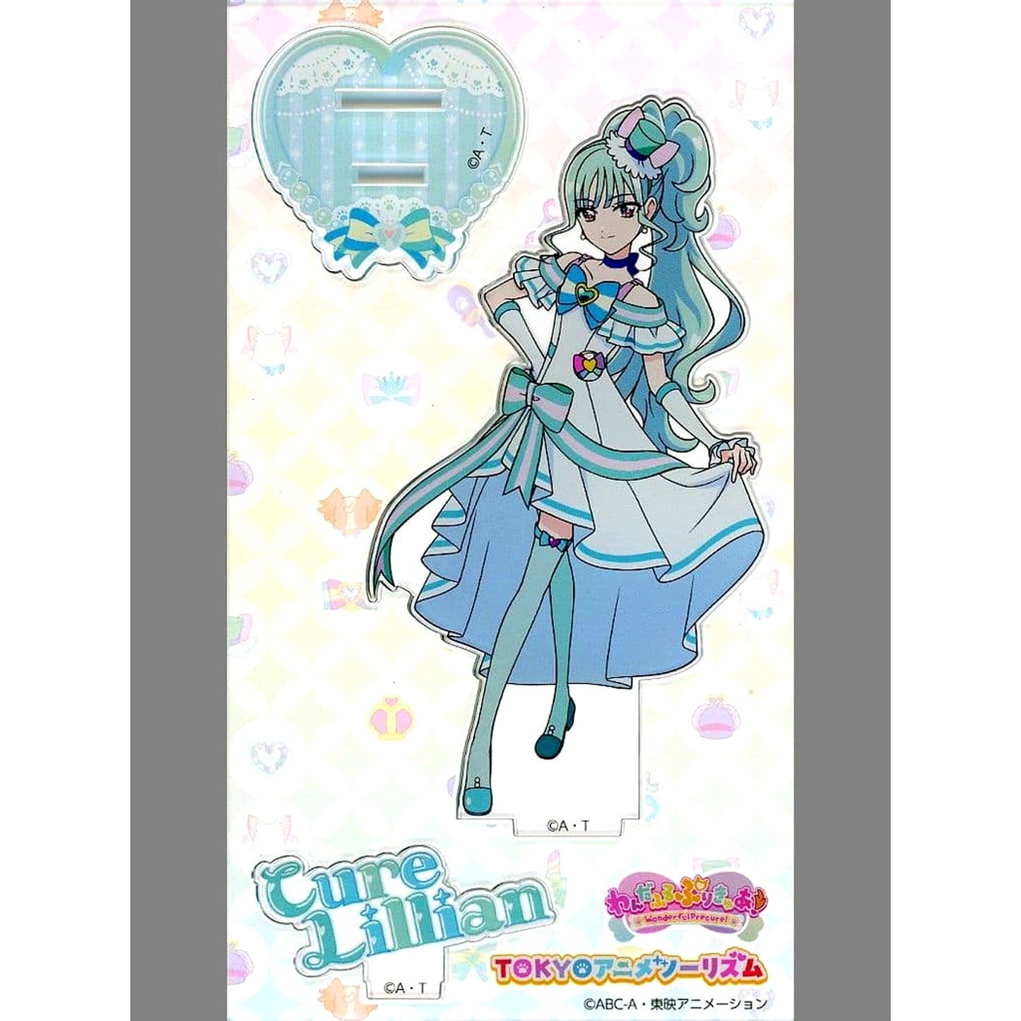 Cure Lillian Wonderful Precure! Framed Acrylic Stand Pretty Store Pop-Up Shop TOKYO Anime Tourism Limited [USED]