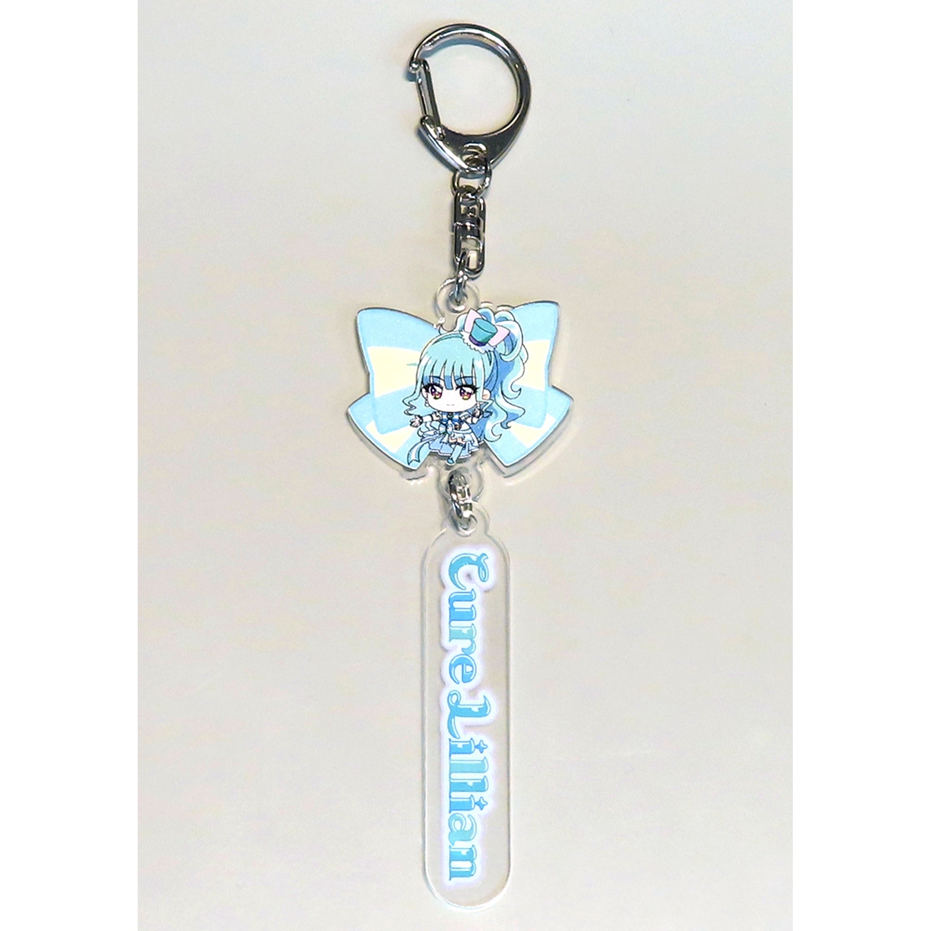 Cure Lillian Wonderful PreCure! Swaying Acrylic Keychain Pretty Store Branch in TOKYO Anime Tourism Ltd [USED]