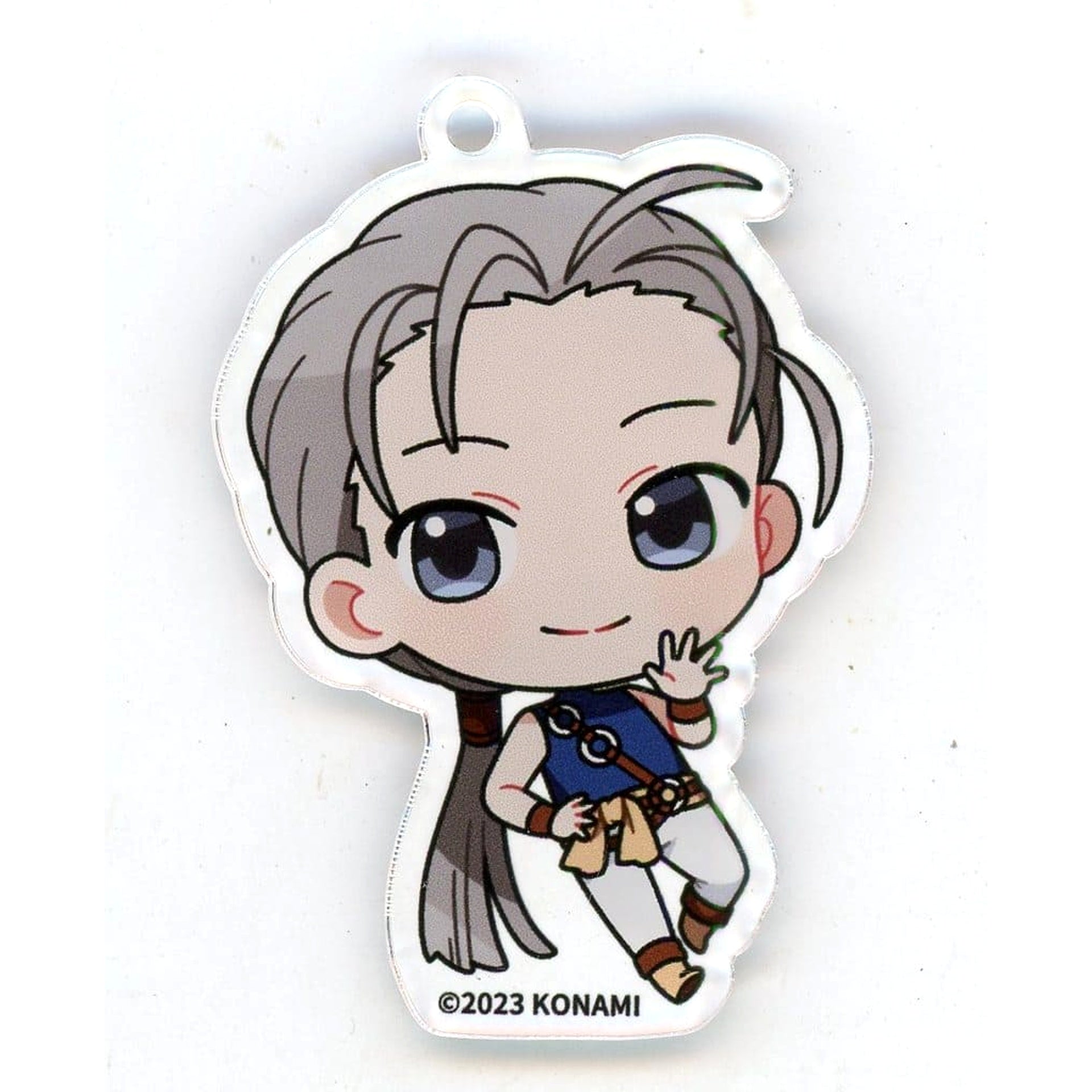 Suikoden II Jowy Molly Online Scratch Acrylic Keychain Prize D-2 Keychains [USED]