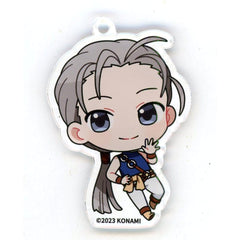 Suikoden II Jowy Molly Online Scratch Acrylic Keychain Prize D-2 Keychains [USED]