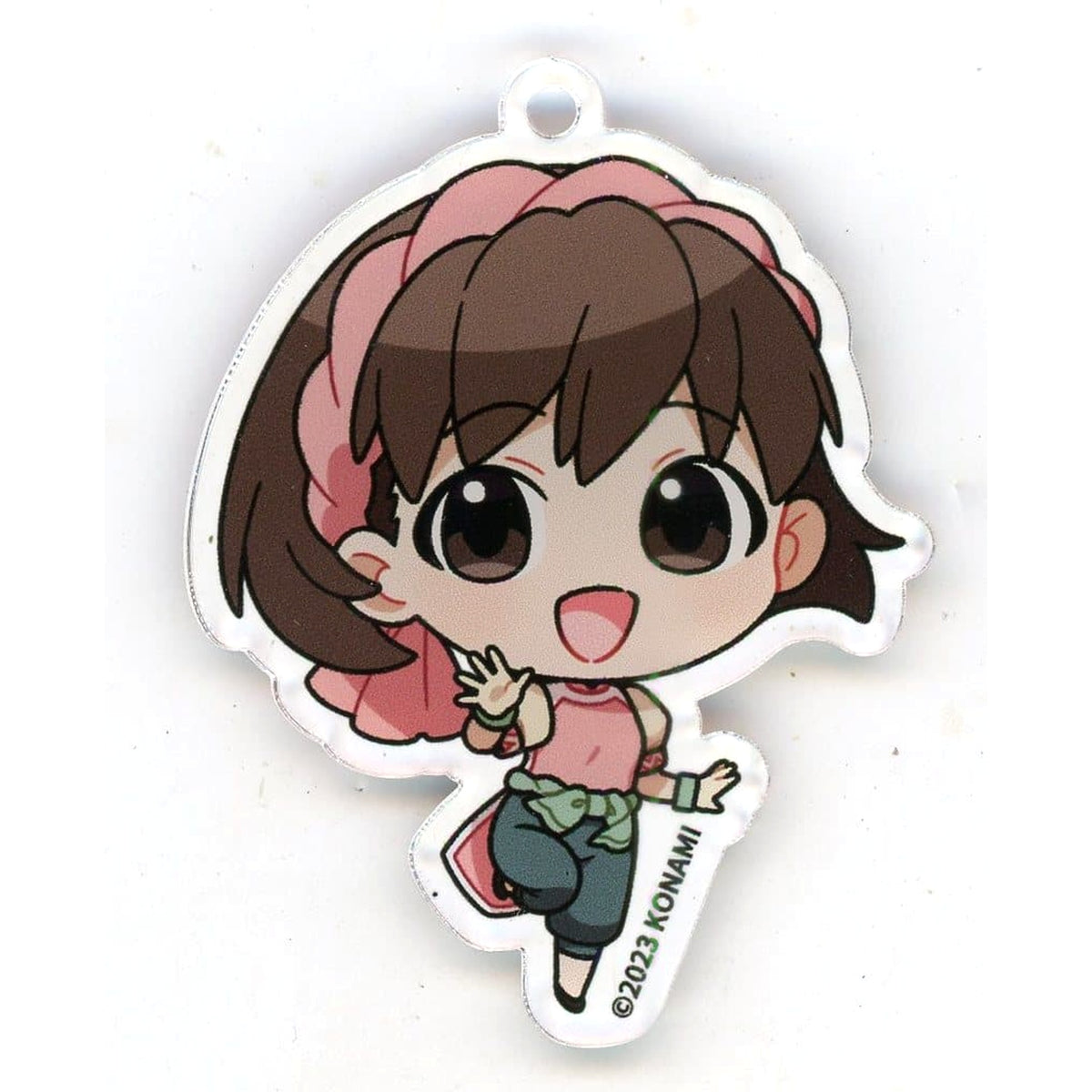 Suikoden II Nanami Molly Online Scratch Acrylic Keychain Prize D-3 Keychains [USED]