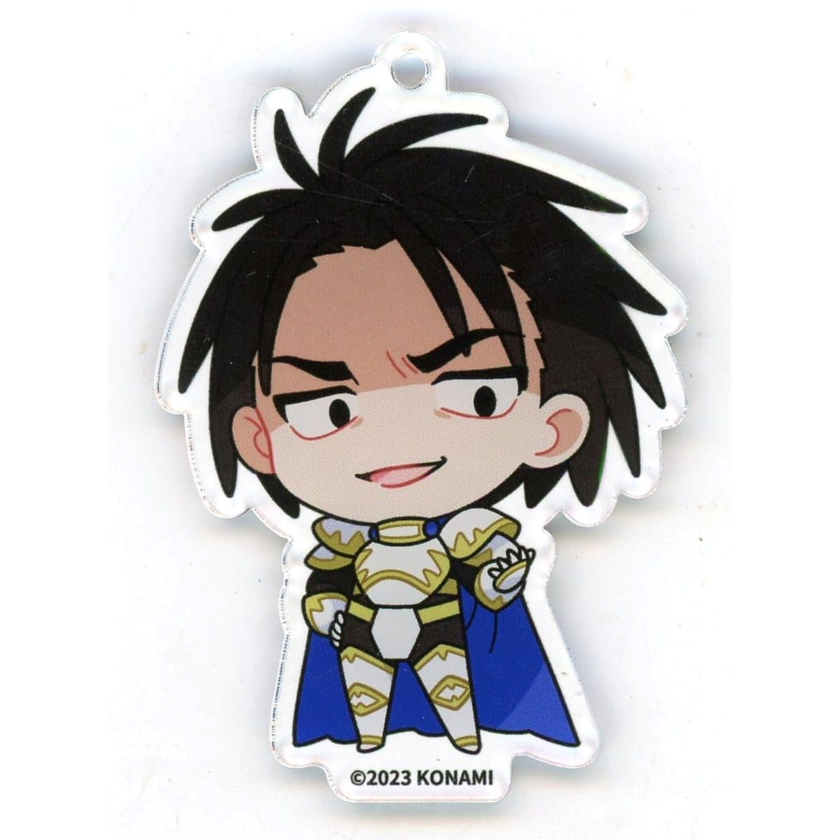 Suikoden II Luke Molly Online Scratch Acrylic Keychain Prize D-6 Keychains [USED]