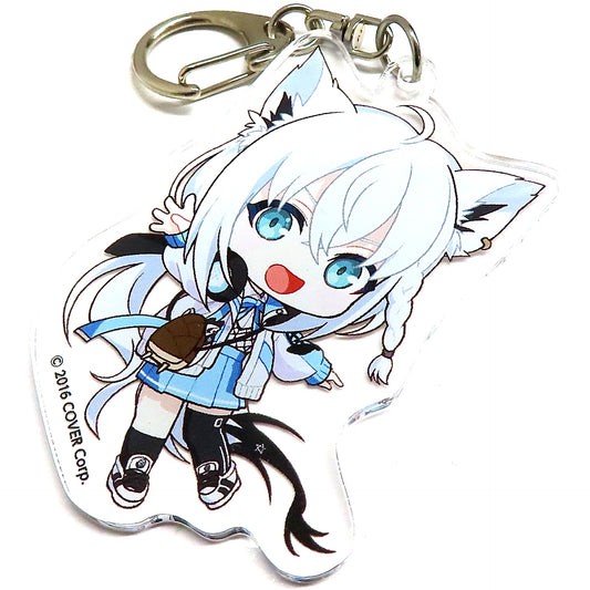 Shirakami Fubuki Virtual YouTuber Hololive Acrylic Keychain hololive GAMERS fes. Chou Chou Chou Chou Gamers [USED]