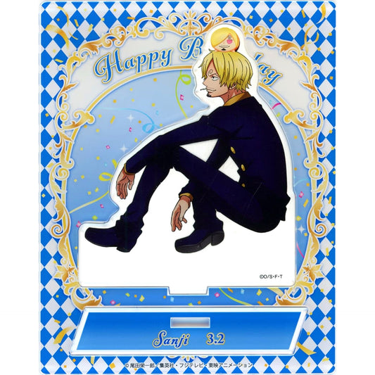 Sanji One Piece Mar 2 Birthday Acrylic Stand 2024 [USED]