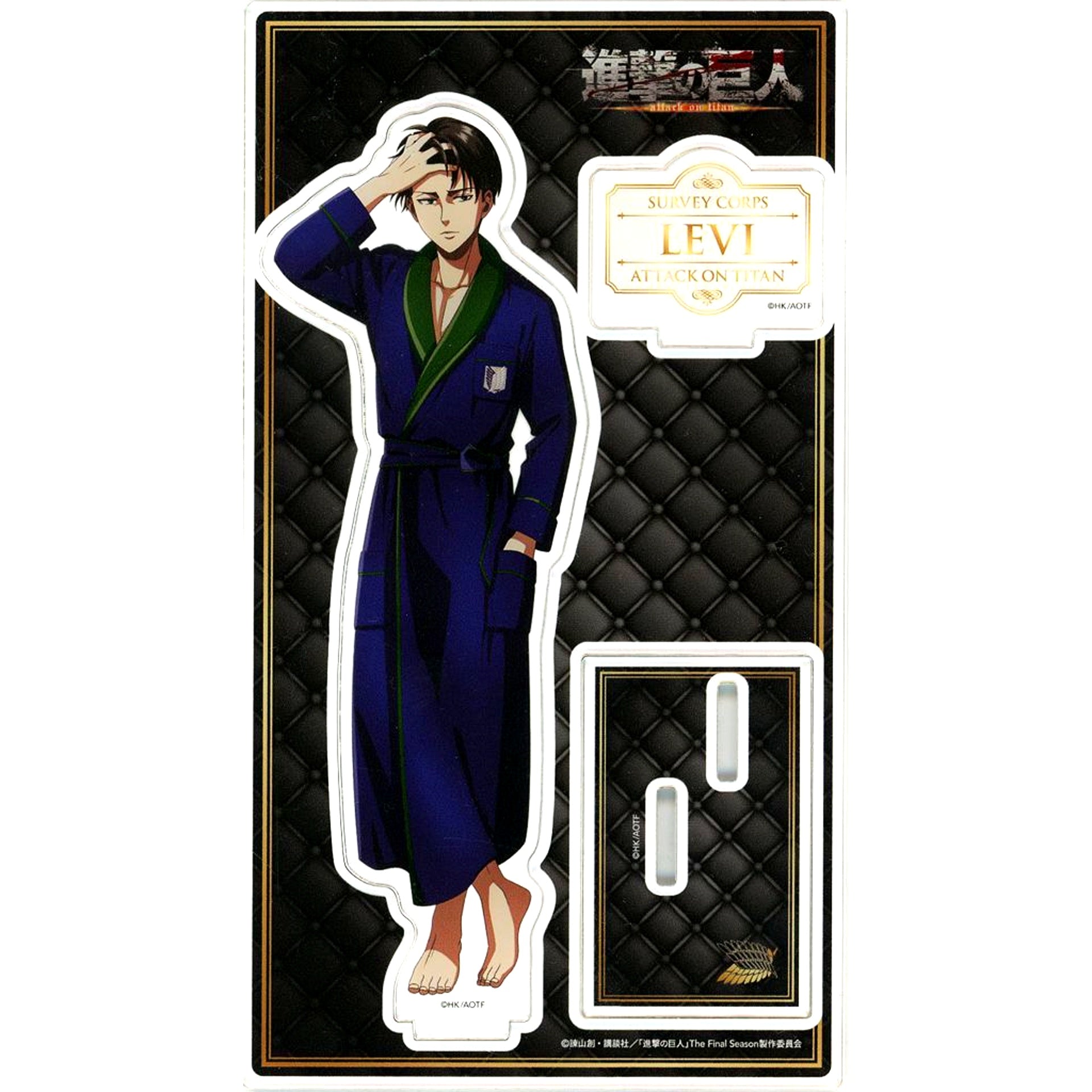 Levi Ackerman Gown Acrylic Stand Roomwear Ver. Attack on Titan Animate Fair [USED]