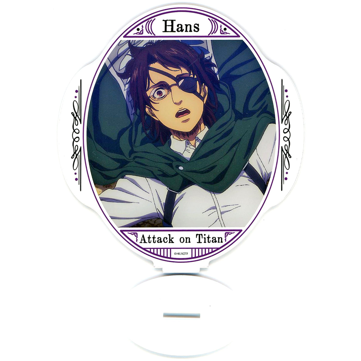 Hange Zoe 10th Anniv. Character Acrylic Figure Attack on Titan [USED]