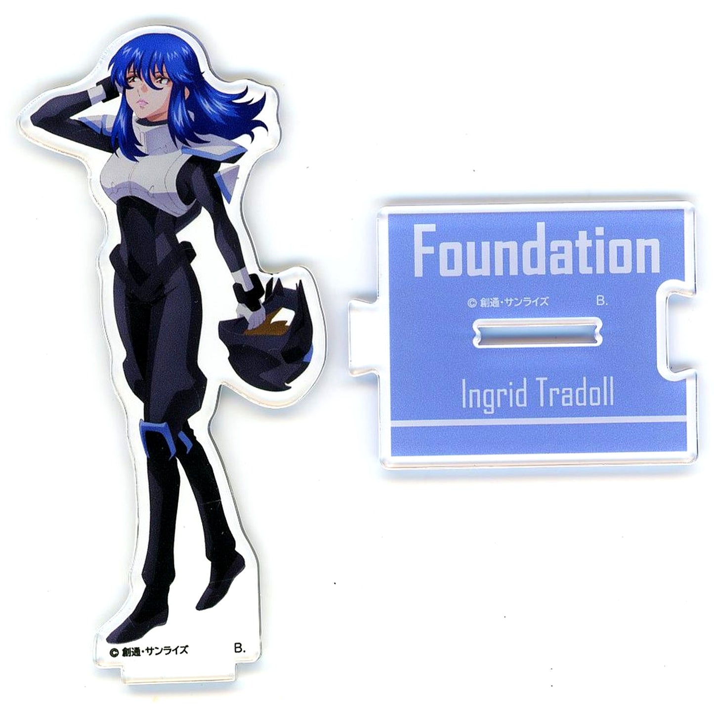Ingrid Tradoll Mobile Suit Gundam SEED FREEDOM Connectable Acrylic Stand Pilot Suit Ver. [USED]