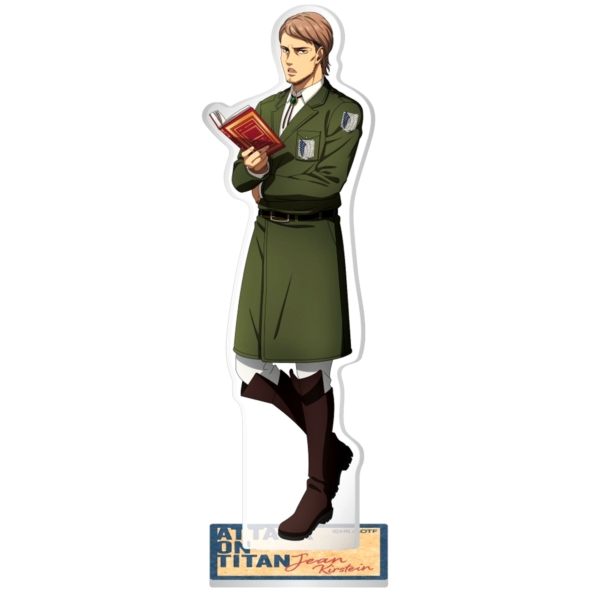 Jean Kirstein Attack on Titan The Final Season Acrylic Stand Reading Ver. [USED]