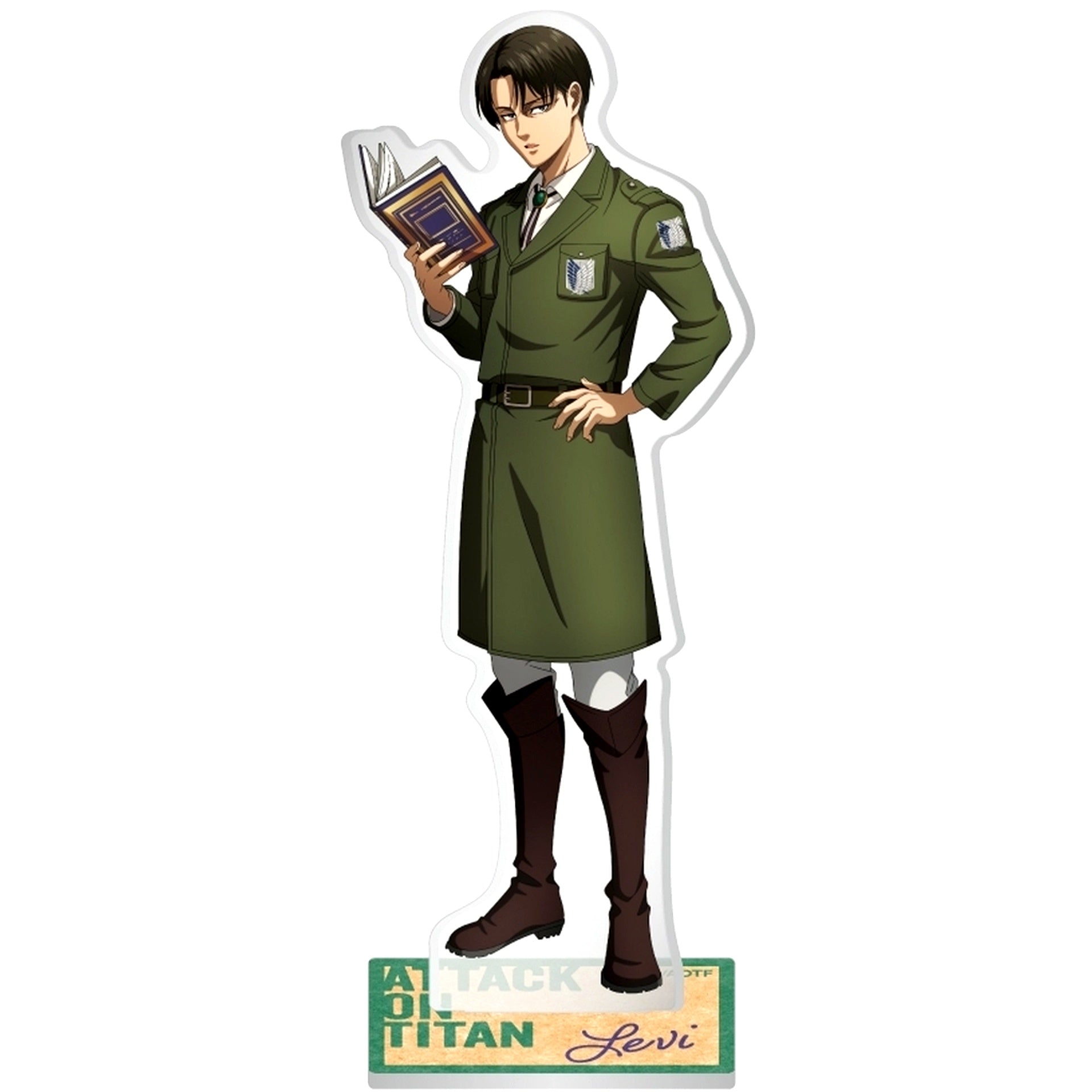 Levi Acrylic Stand Reading Ver. Attack on Titan The Final Season [USED]
