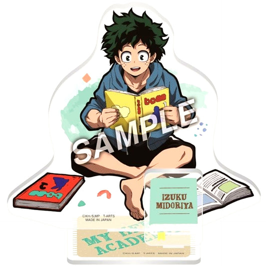 Izuku Midoriya Reading Full Body Acrylic Stand My Hero Academia [USED]