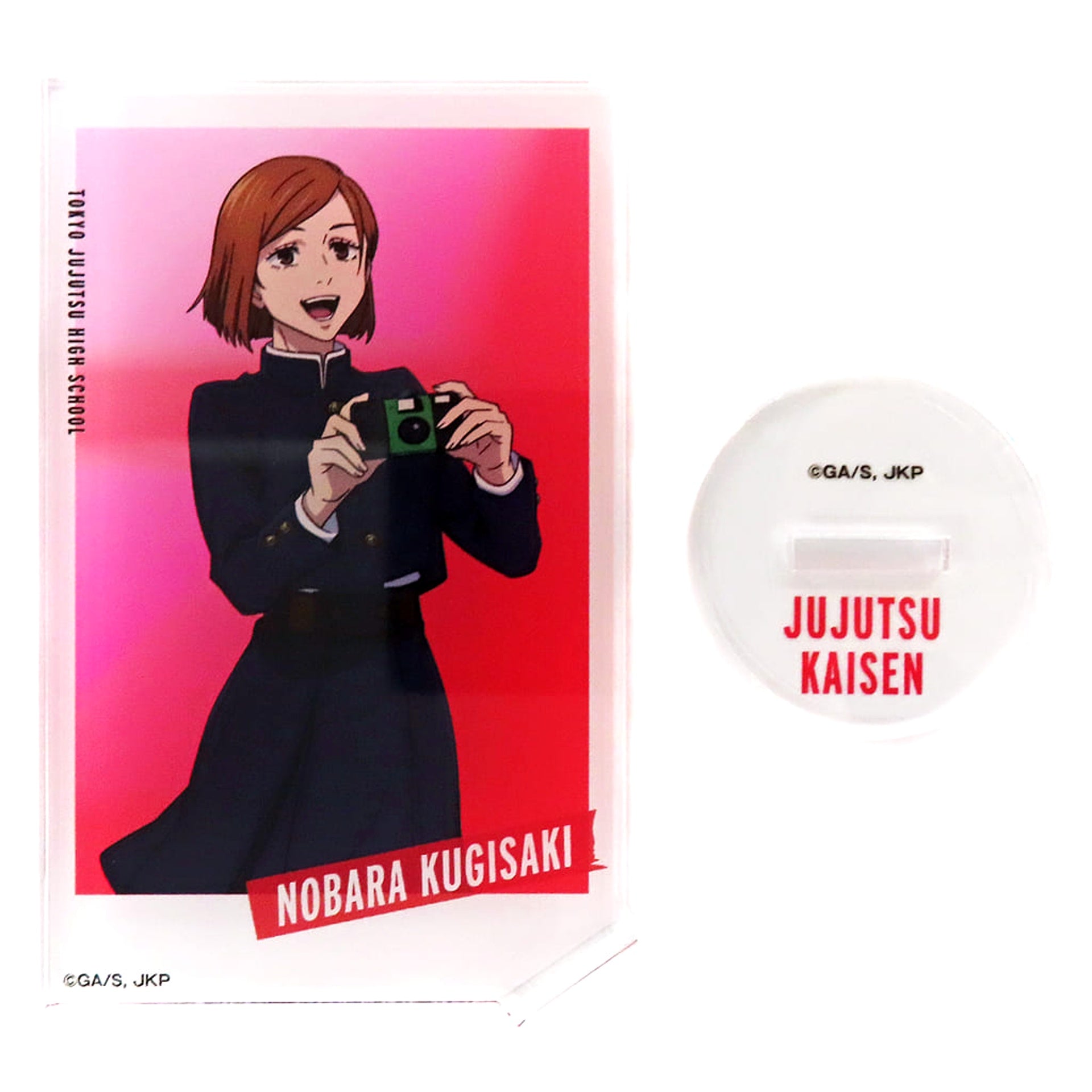 Jujutsu Kaisen Nobara Kugisaki Half Body Juju Honpo Trading Card Acrylic Stand Acrylic Stands [USED]