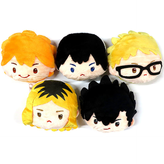Set of 5 Haikyu!! Reversible Plush [USED]