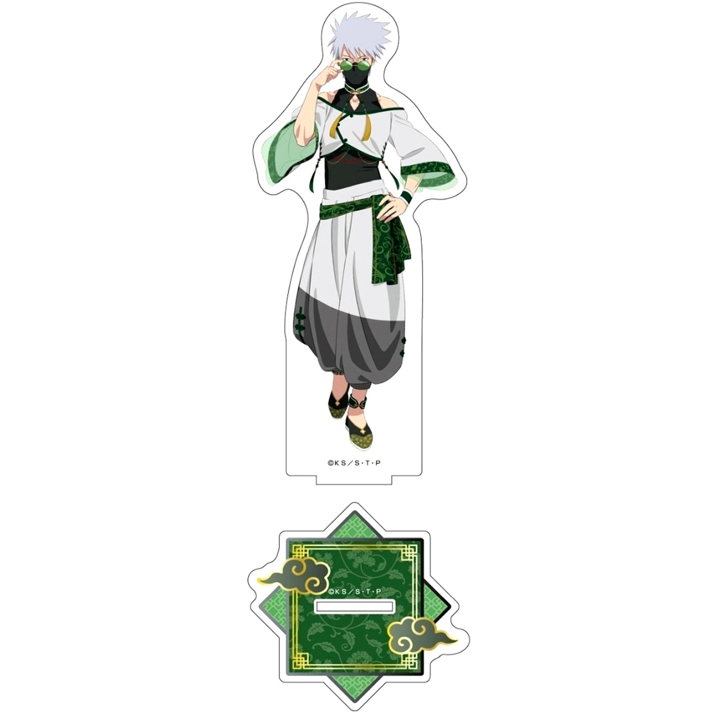 Kakashi Hatake 3 Original Outfit Ver. Illustration Big Acrylic Stand Naruto Shippuden [USED]