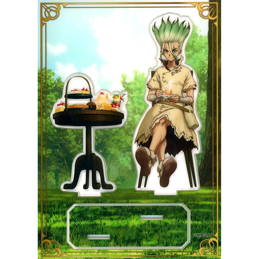 Senku Ishigami Afternoon Tea Ver. Dr. STONE Illustration Acrylic Stand [USED]