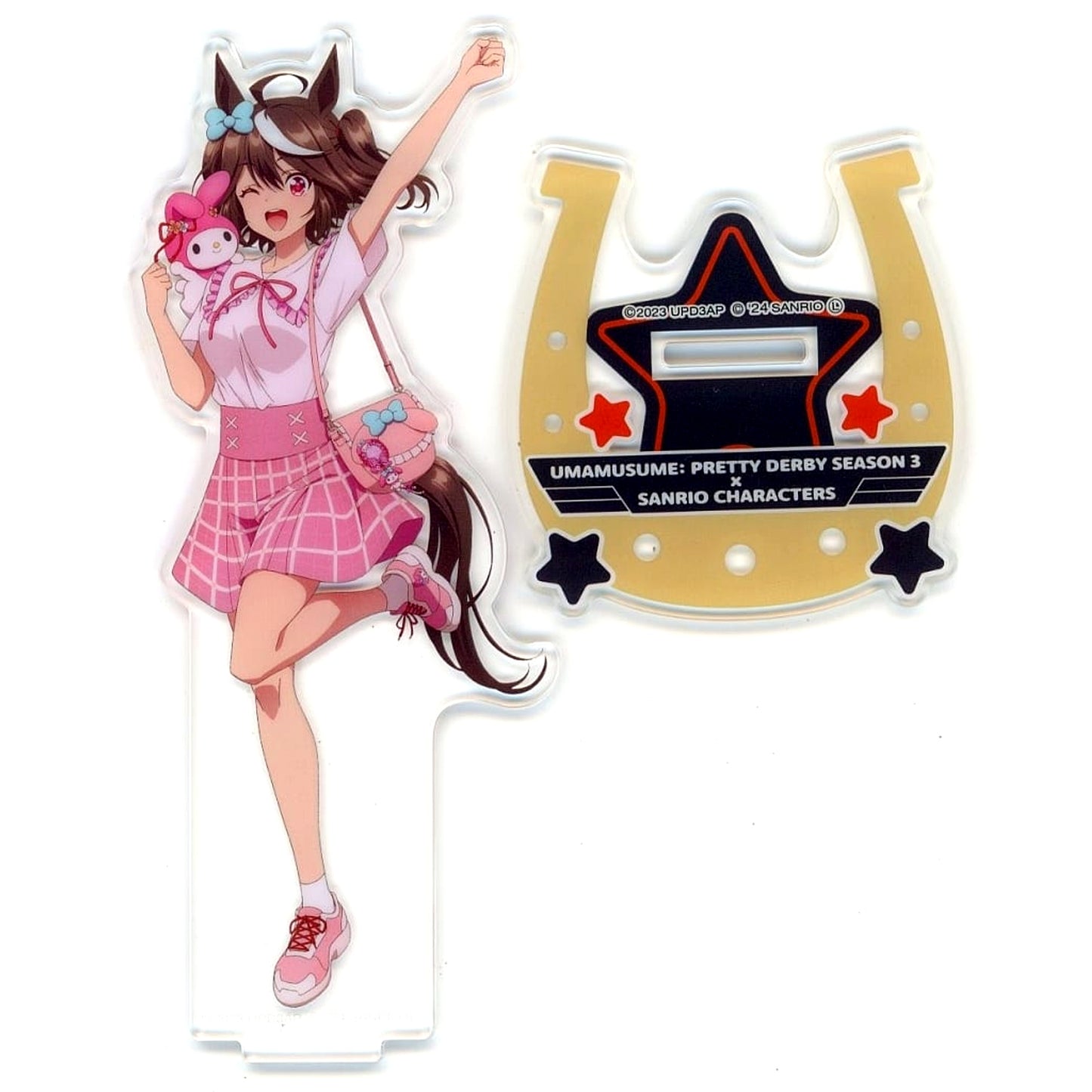 Kitasan Black Umamusume: Pretty Derby Season 3 My Melody Acrylic Stand Sanrio Characters Premium Shop [USED]
