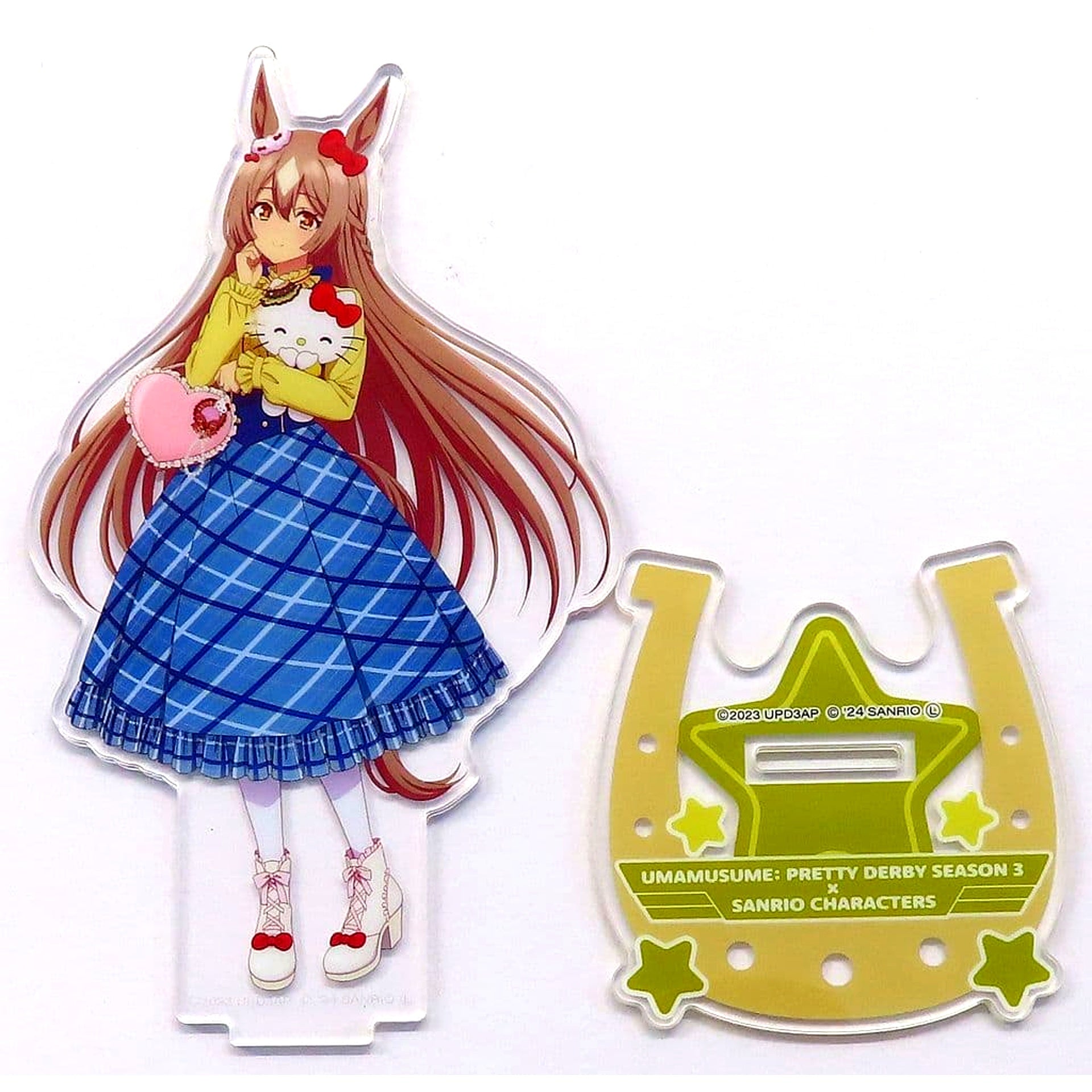 Satono Diamond x Hello Kitty Umamusume: Pretty Derby Season 3 x Sanrio Characters PremiumShop Acrylic Stand [USED]