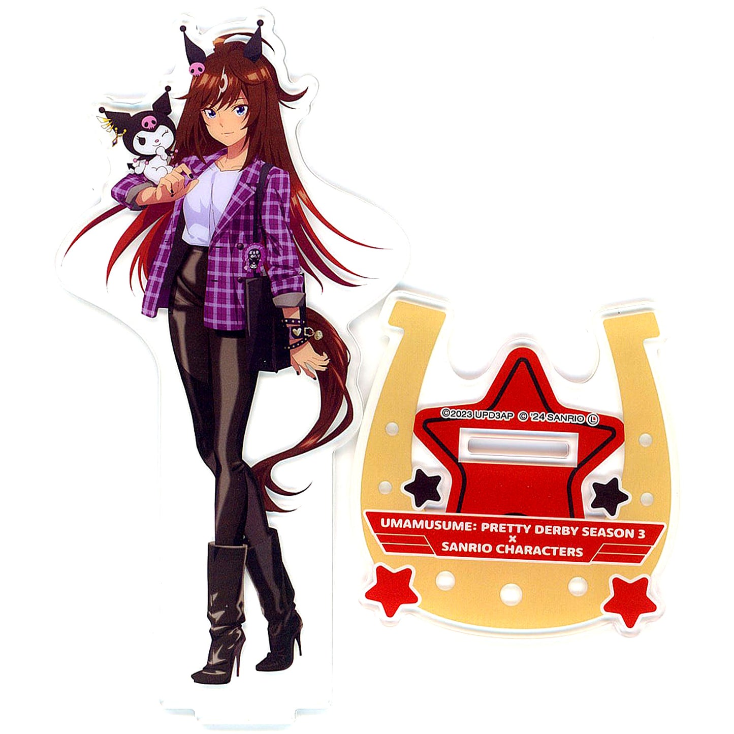 Duramente Umamusume: Pretty Derby Season 3 Kuromi Acrylic Stand Sanrio Characters Premium Shop [USED]