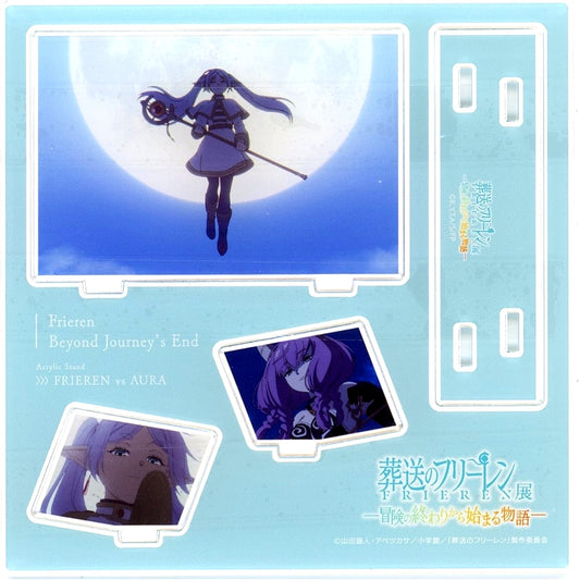 Frieren vs Aura Famous Scene Acrylic Stand Frieren Beyond Journey's End Exhibition Story Starting From the End of Adventure [USED]
