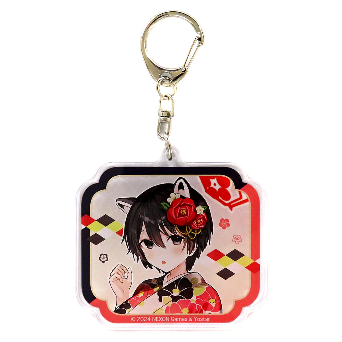 Blue Archive Tsubaki Kasuga Trading Acrylic Keychains Urara Kyoto Spring Trip! Exclusive Keychains [USED]