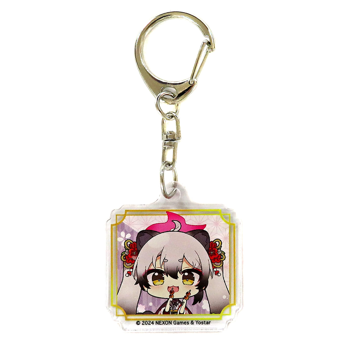 Blue Archive Michiru Chidori Mini Acrylic Keychain Urara Kyoto Spring Trip! Exclusive Keychains [USED]