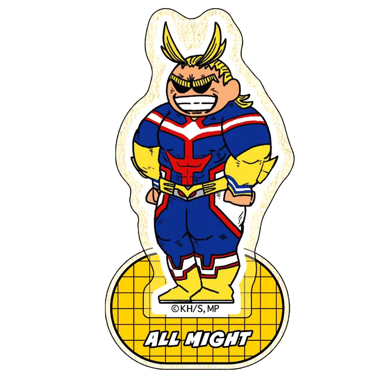 All Might My Hero Academia Jirori Trading Mini Acrylic Stand Vol.1 [USED]