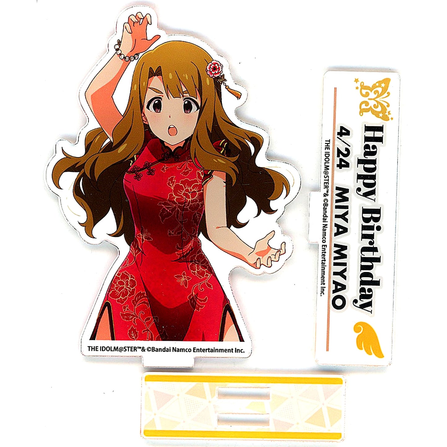 Miya Miyao THE IDOLM@STER MILLION LIVE! Birthday Acrylic Diorama Stand April Kotobukiya Shop Ltd [USED]