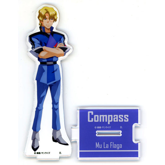 Mu La Flaga Connecting Mobile Suit Gundam SEED FREEDOM Acrylic Stand [USED]